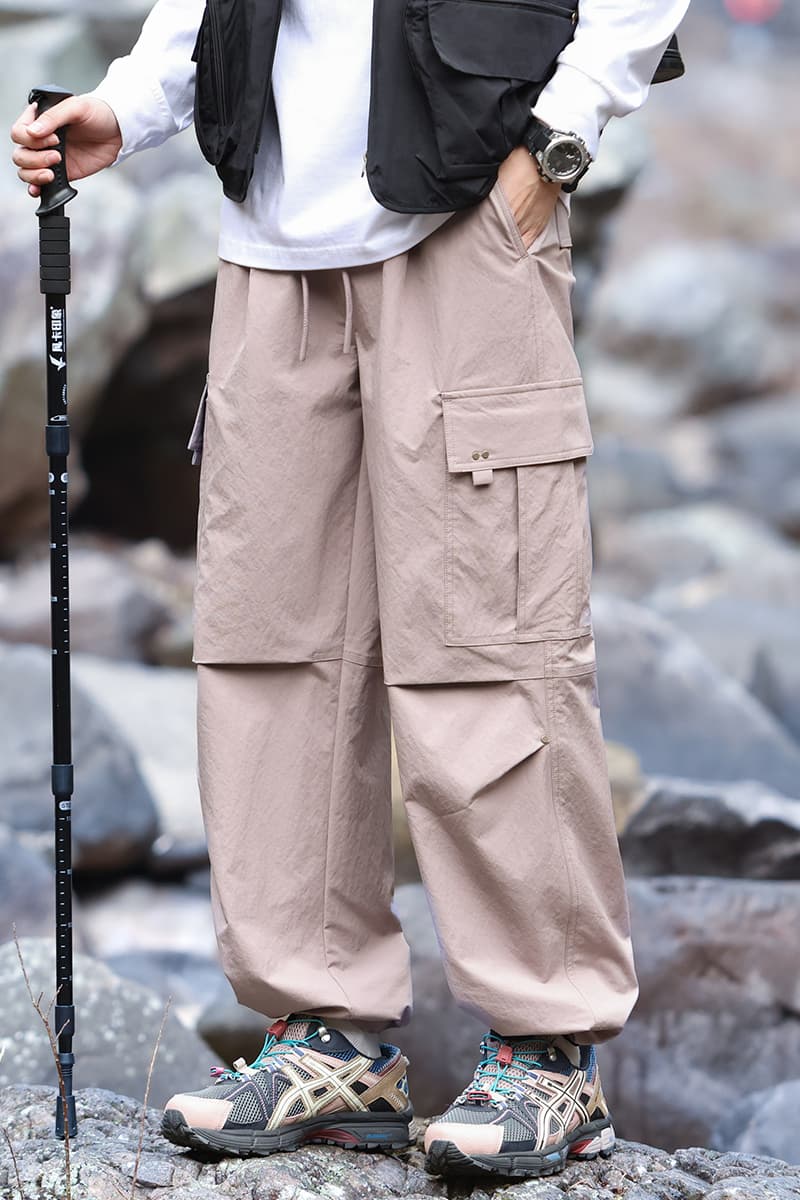 Dusty Mauve Cargo Pants